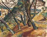 Mela Muter, Landschaft in Südfrankreich