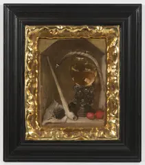 V. Filip, Still Life with a Glass, 20th century, oil on hardboard