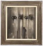 Kristian Kodet, Connected Heads, 1991, oil on canvas