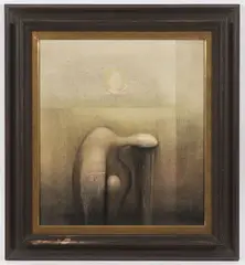 Dream by Kristian Kodet, 1990, oil on canvas, sold Sep 2025