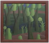 Vlado Kaláb, Summer Romance, 2005, oil on cardboard