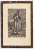 František Kobliha, Ex Libris - Pied Piper, First half of 20th century, drypoint on paper