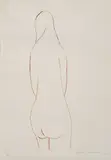 Ota Janeček, Three Prints, 1970s, drypoint on paper