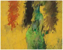 John Paul Jones, Untitled, 1955, Casein on board