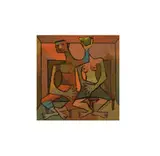 Edmond Kohn, Untitled, c. 1950s, Oil on canvas