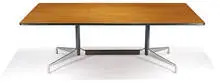 Segmented Base table by Charles and Ray Eames, 1964, Herman Miller, sold Oct 2014