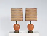 Paul Laszlo, Table lamps (2), c. 1946, Royal Copenhagen