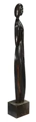 Joseph Goethe, Untitled (Figure), c. 1940s, Wood