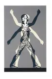 Jonathan Borofsky, Male/Female, 2000, 5-color lithograph and screenprint on Lana 640 gram paper