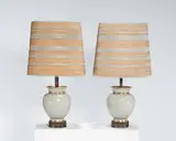 Paul Laszlo, Table lamps (2), c. 1946, Royal Copenhagen