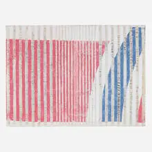 Obra trinta e oito by Jessica Mein, 2014, acrylic on hemp and wood, sold Jun 2022
