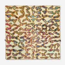 Markus Linnenbrink, Is Nothing, 2004, epoxy resin and pigments over photo collage on wood