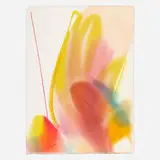 Phenomena Violet Veil by Paul Jenkins, 1966, watercolor on paper, sold Jun 2022