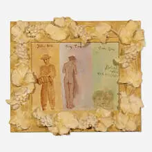 Nicholas Africano, Deborah Called 510.655.4651, 1994, oil on board in wax and cast resin frame
