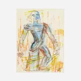 I. Rice Pereira, Untitled (Somber Statue)