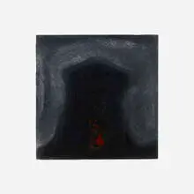 Untitled (Study for The Form) by Seymour Fogel, 1962, oil and paraffin wax on board, sold Jun 2022