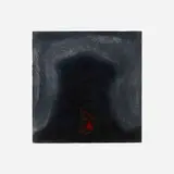 Seymour Fogel, Untitled (Study for The Form), 1962, oil and paraffin wax on board
