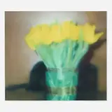 Tulpen (Tulips) by Gerhard Richter, 2017, diasec-mounted giclée print on aluminium, sold Jun 2022