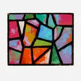 Josef Zenk, Gothic, oil on board