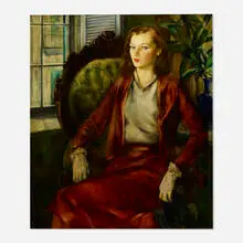 Leon Kroll, A New York Window, 1909, oil on canvas