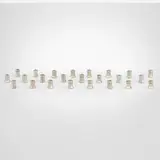 Claude Moliterni, Salt and pepper shakers, set of twenty-four