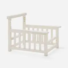 Robert Mallet-Stevens, Hammock chair frame, c. 1925, lacquered wood