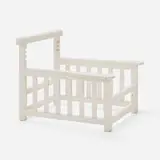 Robert Mallet-Stevens, Hammock chair frame, c. 1925, lacquered wood