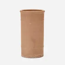 Planter by Modern, c. 1975, terracotta, sold May 2025