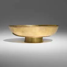 Footed bowl by Hans Przyrembel, sold May 2025