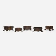 Benedict Studios, Collection of five planters