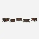 Benedict Studios, Collection of five planters