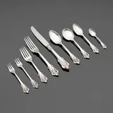 William S. Warren for Wallace Silversmiths, Grande Baroque flatware service