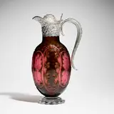 Duhme & Co., Claret jug with Rococo style foliate motifs