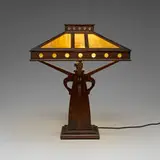 Table lamp by Peterson Art Furniture Co., sold May 2025