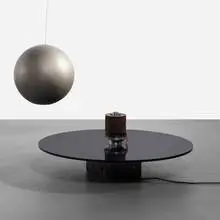 Takis, Boule, 1967, painted wood, Plexiglas, electromagnet, nails