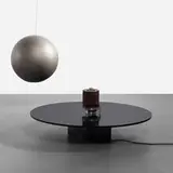 Takis, Boule, 1967, painted wood, Plexiglas, electromagnet, nails