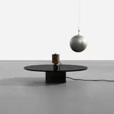 Takis, Boule, 1967, painted wood, Plexiglas, electromagnet, nails