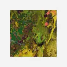 Gerhard Richter, Flow, 2013, Diasec mounted chromogenic print on aluminum