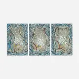 Ryan McGinness, Untitled (triptych)