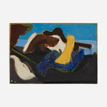 Charles Biederman, Untitled, 1934, oil on board