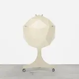 attribution Ico and Luisa Parisi, bar cabinet, c. 1955, lacquered wood, chrome-plated brass