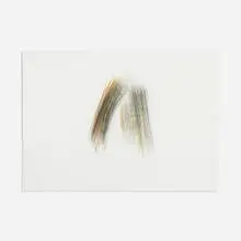 Alan Saret, Untitled, 1985, colored pencil on paper