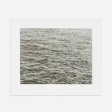 Vija Celmins, Ocean with Cross #1, 2005, lithograph on paper