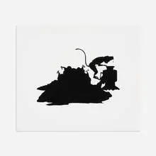 Kara Walker, Untitled (Monkey Grinder), 2002, screenprint on paper