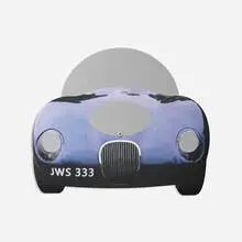 Gijs Bakker, Car mirror, 2006, photograph mounted on mirrored Plexiglas and aluminum