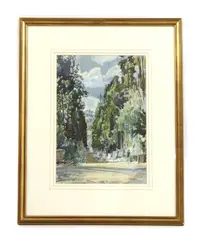 John Linfield, Untitled, watercolour