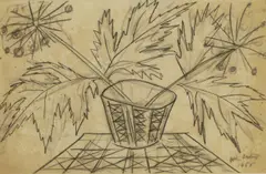 Untitled by John Banting, pencil 25 x 38cm, sold Jun 2020