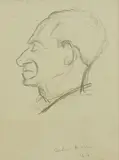 Kathleen Hale, Untitled, pencil 20.5 x 14cm