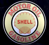 Untitled by Shell Motor, oil gasoline advertising sign, offered Nov 2018