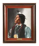 Untitled by K. Fuller, oil on canvas, offered Jul 2018